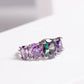 Amethyst &amp; Topas Silberring