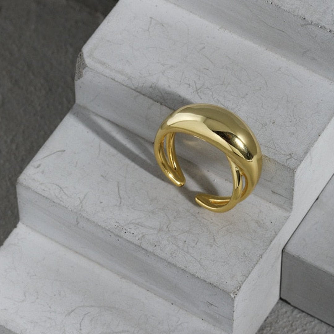 Elisa 925 Sterling Silver Ajdustable Ring