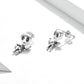 Crazy Skull 925 Sterling Silver Earrings