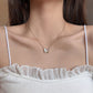 Pretty Butterfly Sea Shell Necklace