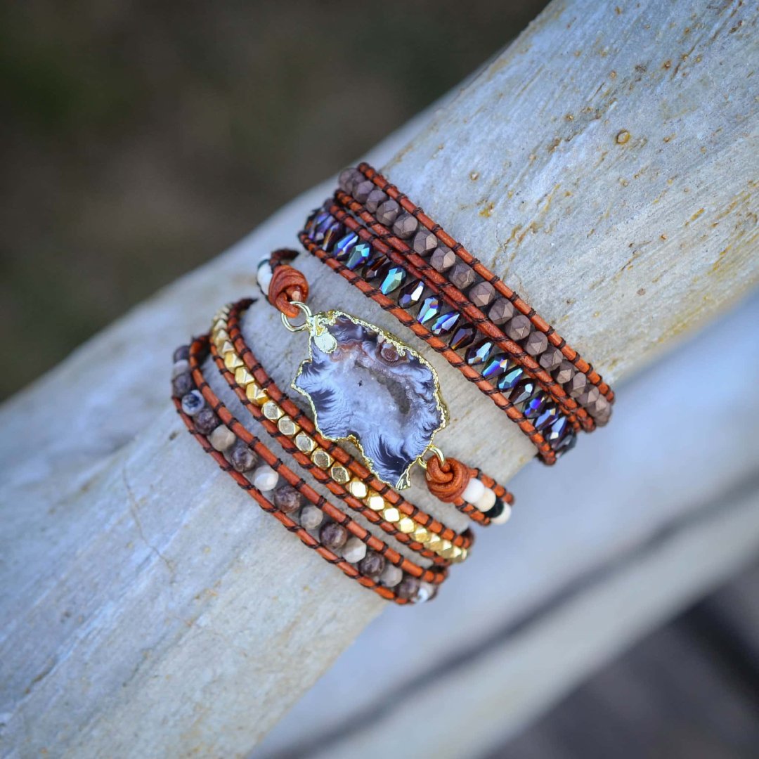 Arktisches Labradorit-Armband
