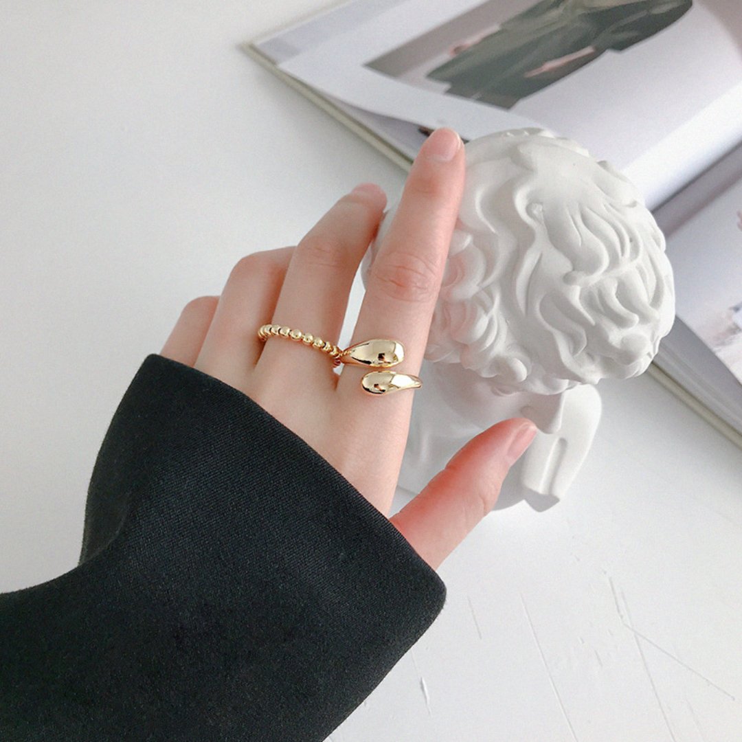 Verstellbarer Ring Zana aus 925er Sterlingsilber 