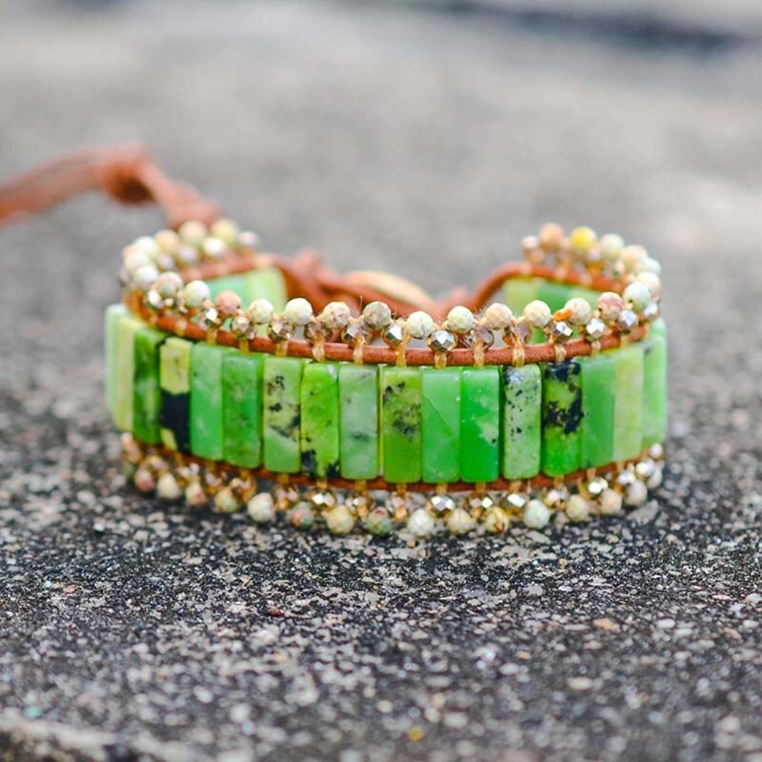Armband aus australischer Jade 