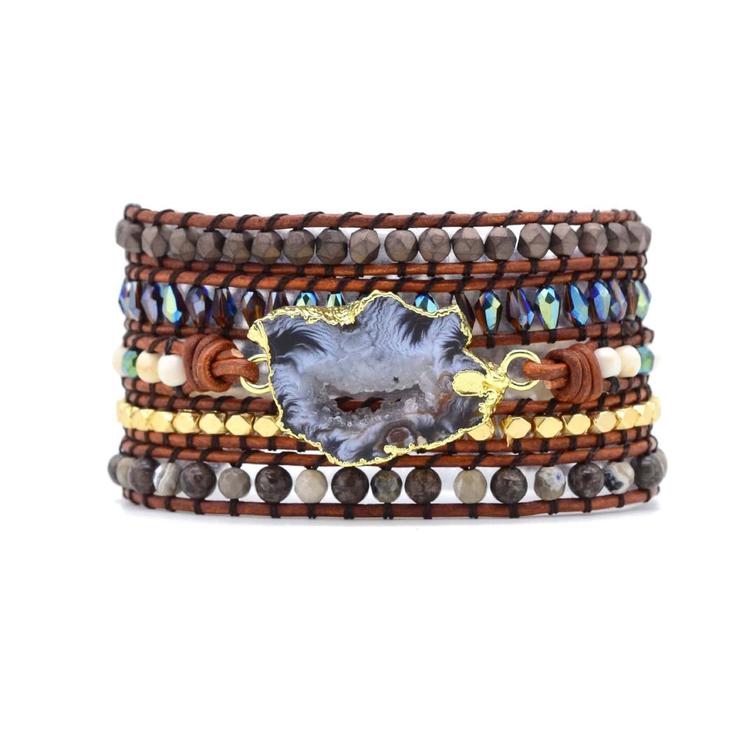Arktisches Labradorit-Armband