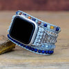 Apple Watch Armband aus Naturstein Lapislazuli 