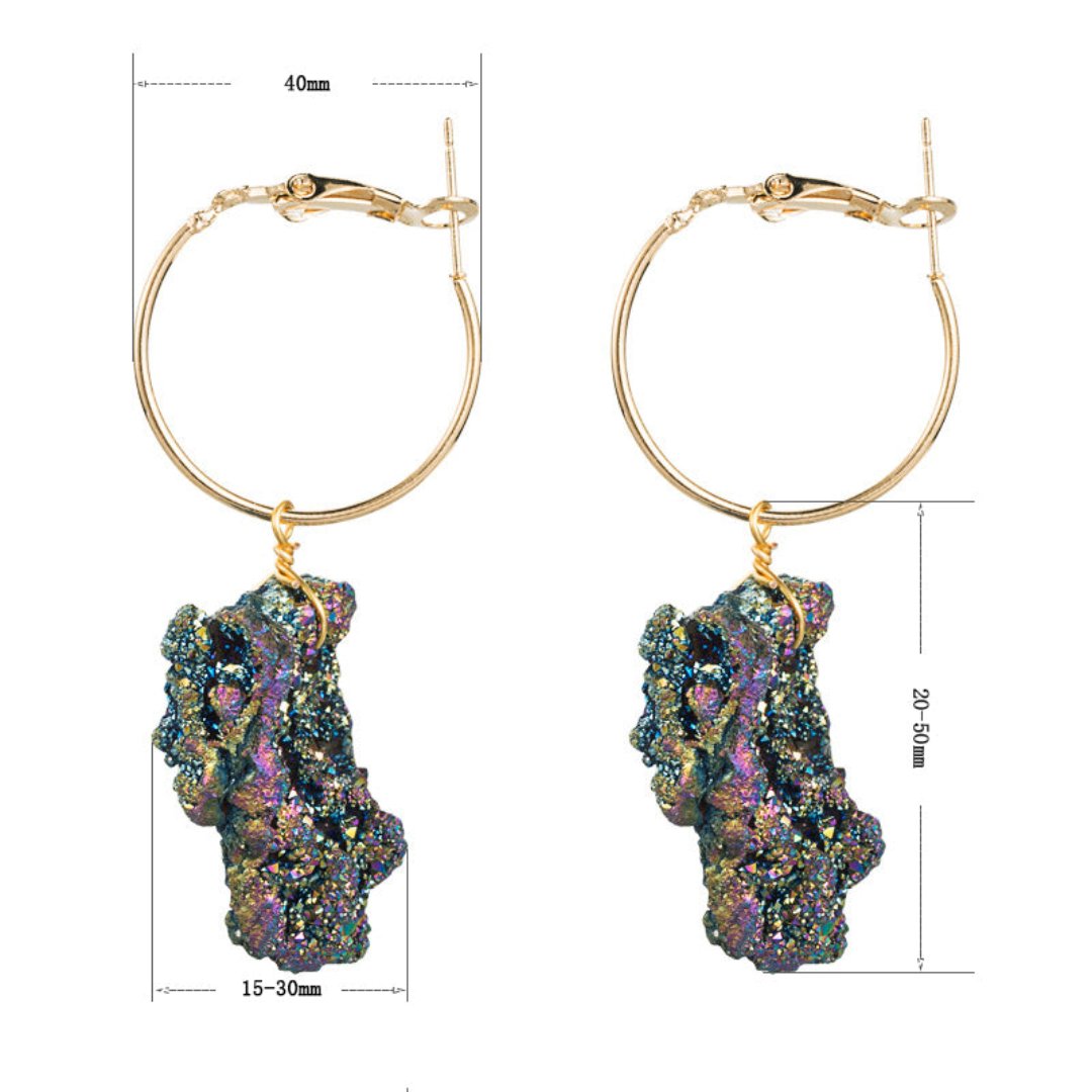 Pure Energy Natural Topaz Earrings