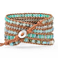 Böhmisches Amazonit-Apple-Watch-Armband