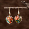Colorful Handmade Jasper Drop Earrings