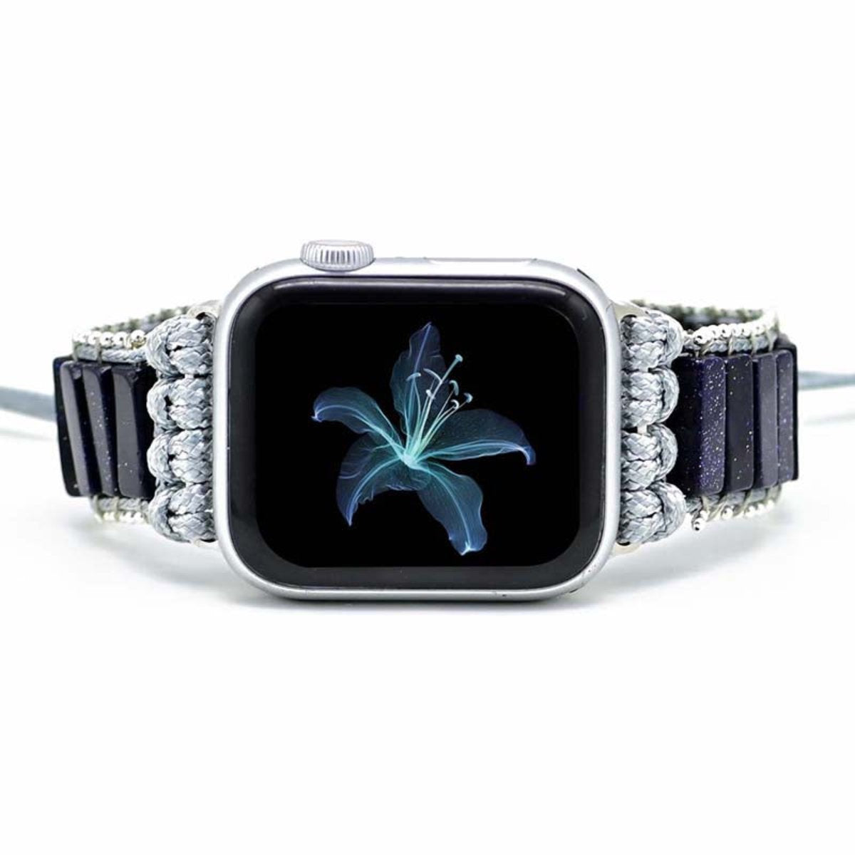 Magisches blaues Sandsteinarmband für die Apple Watch