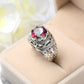 Königlicher Topas 925 Sterling Silber Ring 