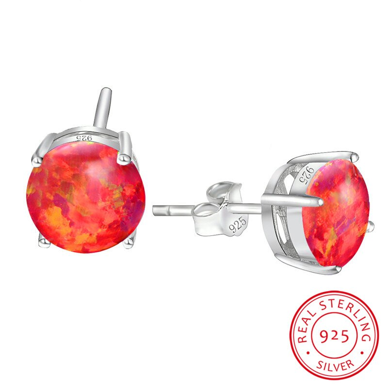 Spiritual Fire Opal Sterling Silver Set