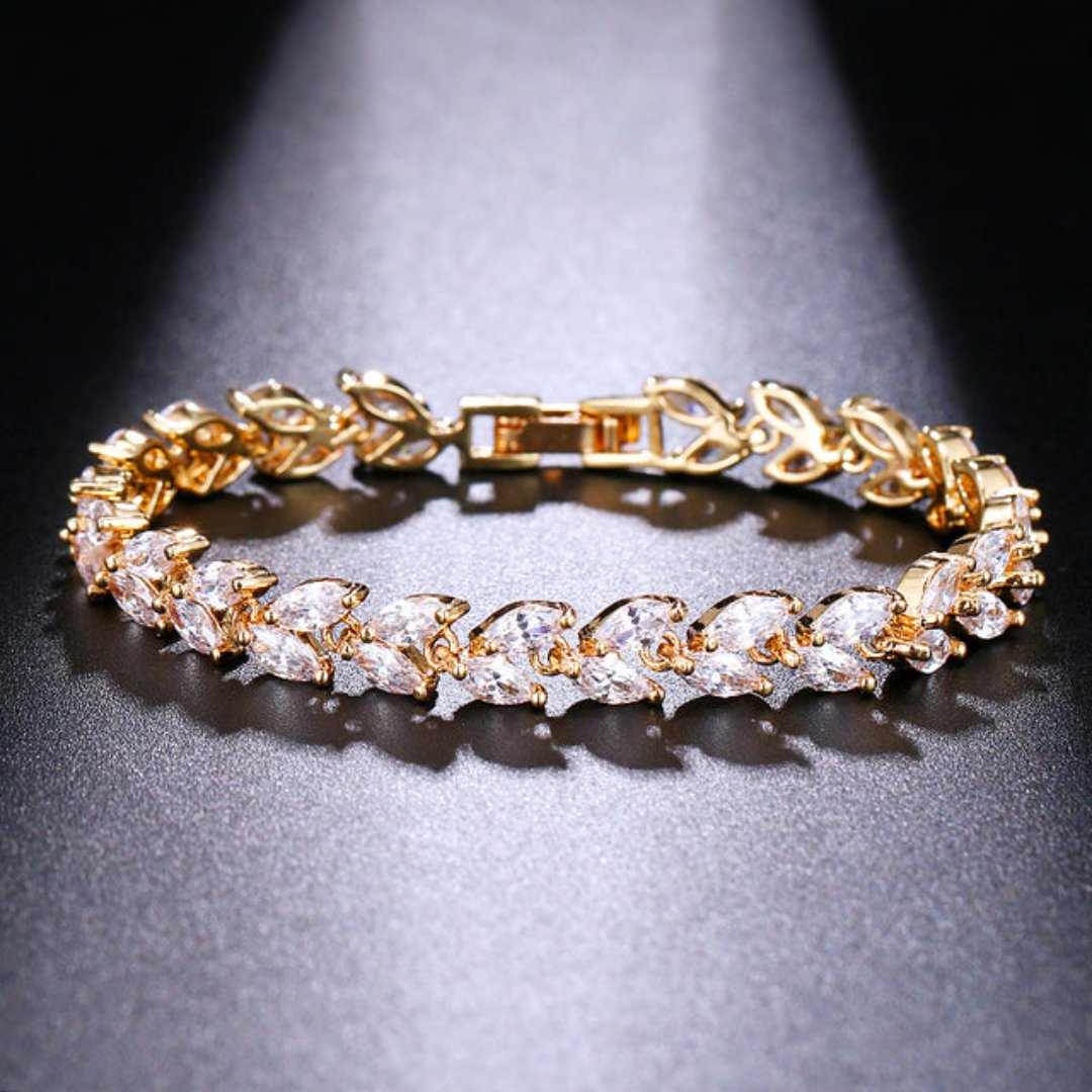 Enchanting White Zirconia & Muliticolors Bracelet
