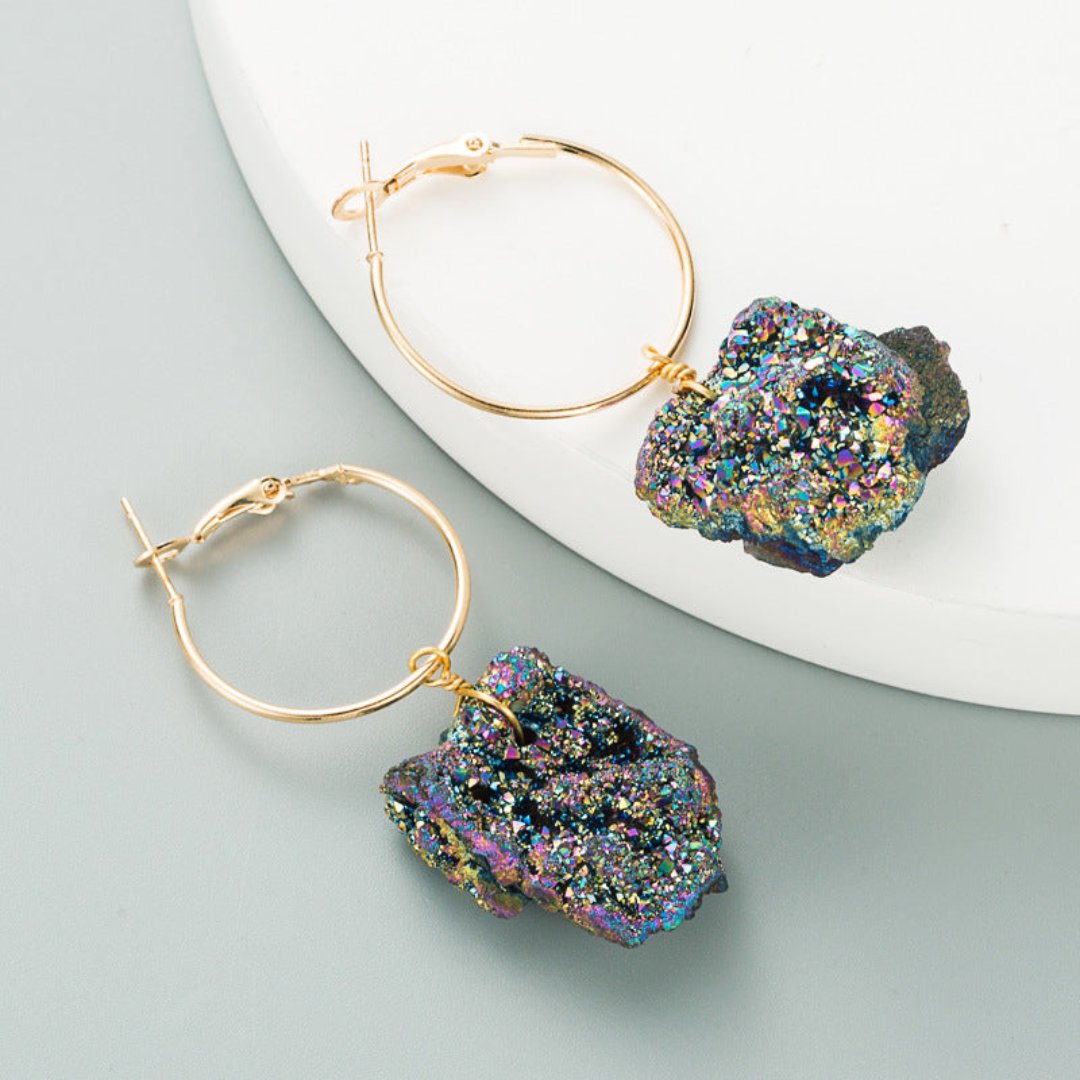 Pure Energy Natural Topaz Earrings