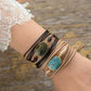 Boho Wickelarmband