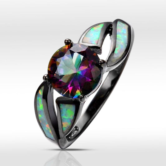 Spirit Cubic Zirconia Opal Ring
