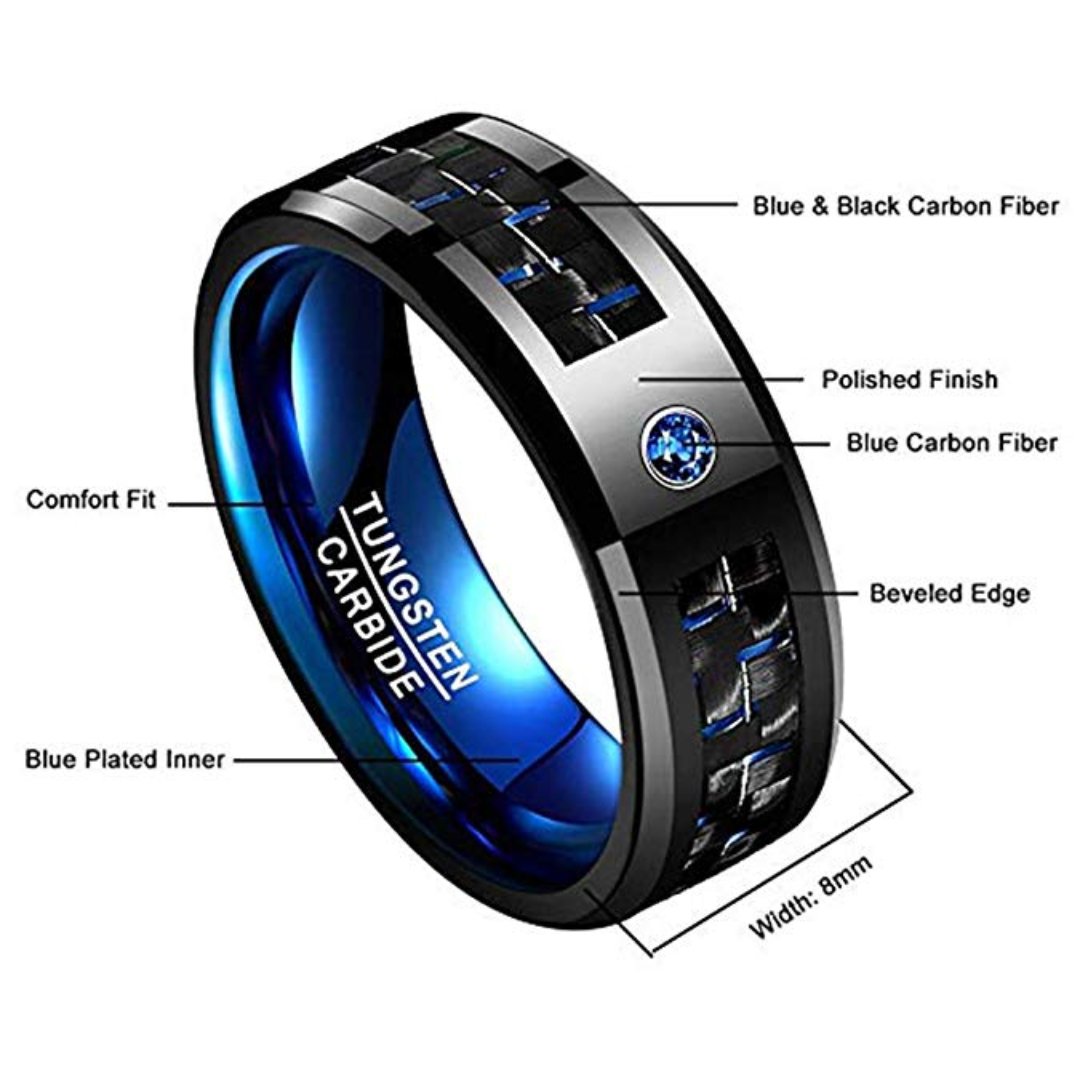 Vertrauen Zirkon Männer Ring