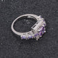 Amethyst Sterling Silber Ring 
