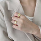 Echo 925 Sterling Silver Adjustable Ring