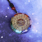 7 Chakra Orgonit Om Symbol Halskette