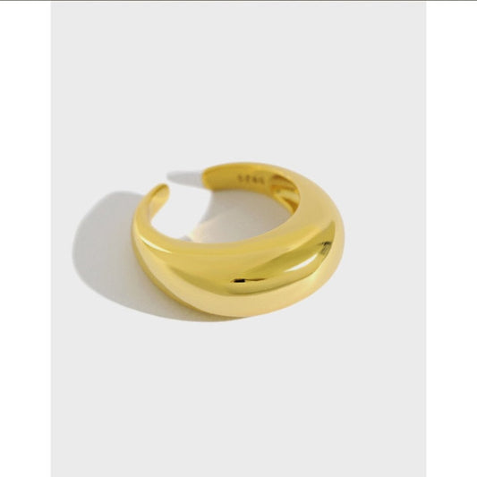 Syllo 925 Sterling Silver Adjustable Ring