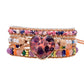 Romantic Mixed Color Calcite Wrap Bracelet