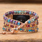 Bright Colours Natural Stone Apple Watch Strap