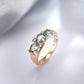 Vintage Topas Rosévergoldeter Ring