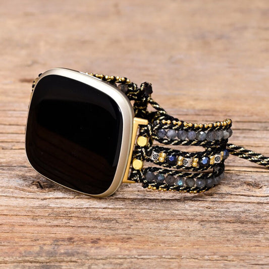 Charming Labradorite Fitbit Watch Strap