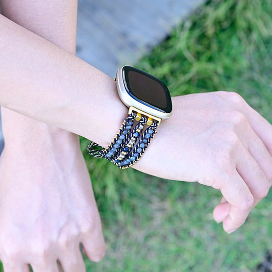Charming Labradorite Fitbit Watch Strap