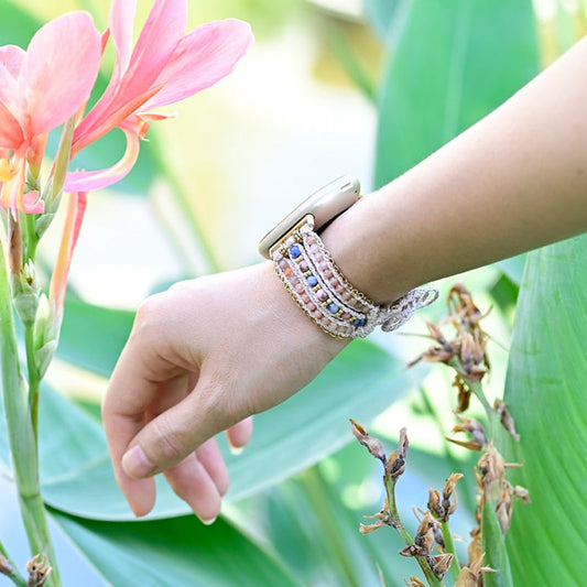 Bohemian Sunstone Fitbit-Uhrenarmband 