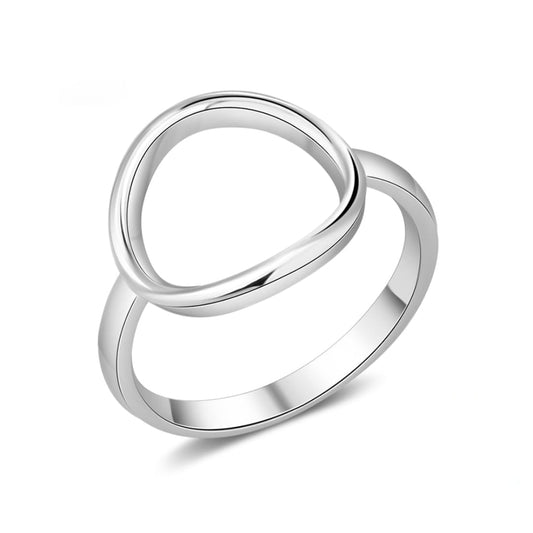 Chic Minimalist 925 Sterling Silver Ring