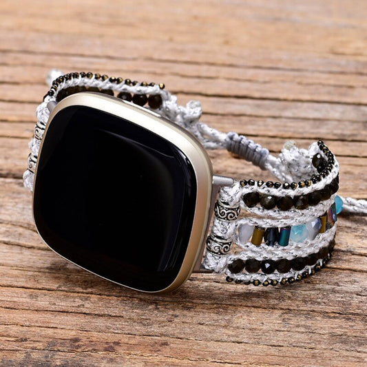 Exklusives Fitbit-Uhrenarmband in Obsidian 