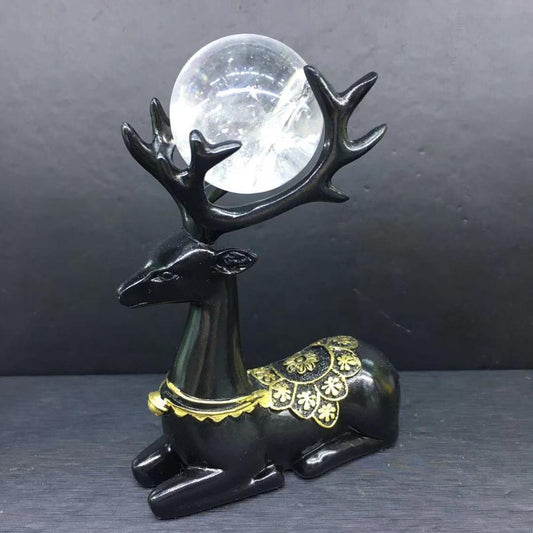 Natural Crystal Deer Decoration Stones