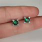 Glowing Flower Stud Earrings