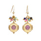 Boho Design Natural Stones Earrings