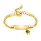Personalized Birthstone Baby Bracelet