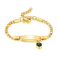 Personalized Birthstone Baby Bracelet