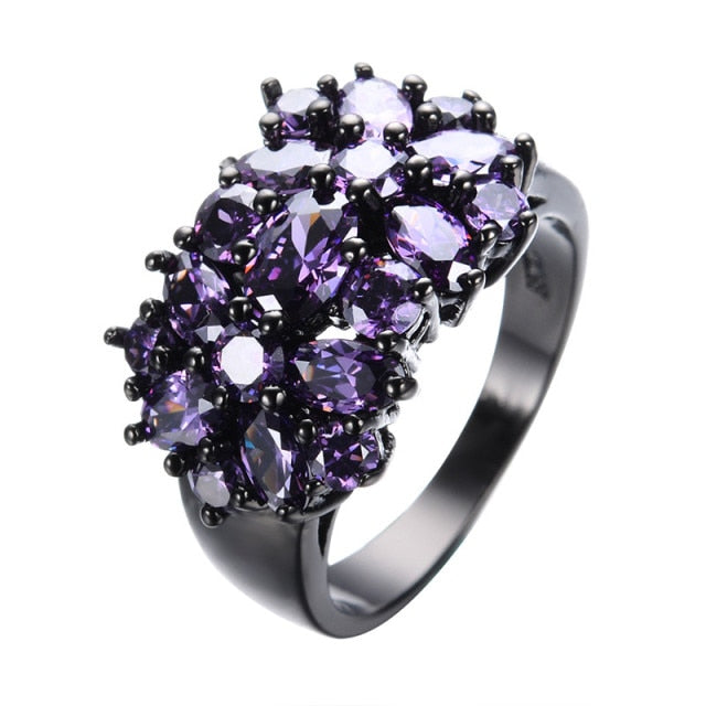 Magnificent Zircon Bouquet Ring