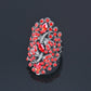 Vintage Strass Libelle Ring