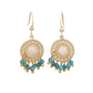 Elegant Bohemian Jade Earrings
