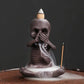 Skull Ceramic Backflow Incense Holder