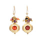 Boho Design Natural Stones Earrings