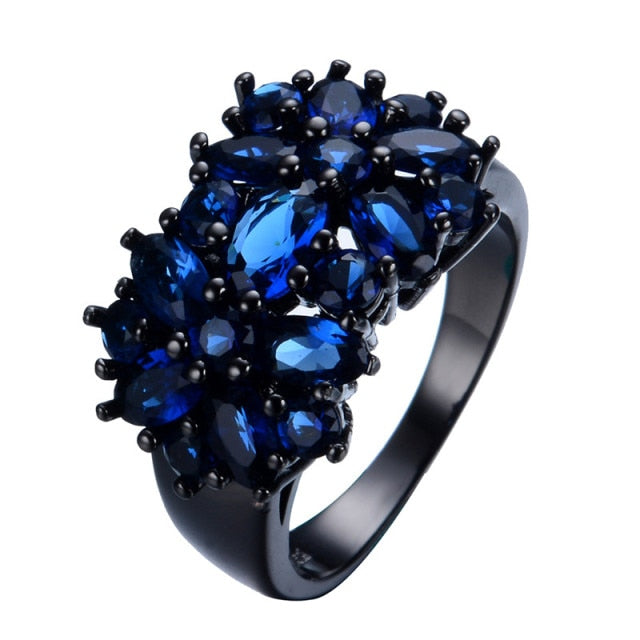Magnificent Zircon Bouquet Ring