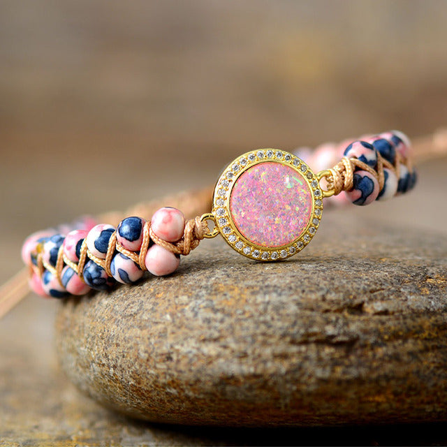 Bezauberndes rosa Opal-Paket 