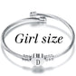Buchstabenarmband
