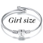 Buchstabenarmband