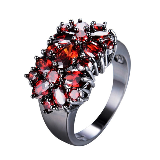 Magnificent Zircon Bouquet Ring