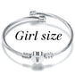 Buchstabenarmband