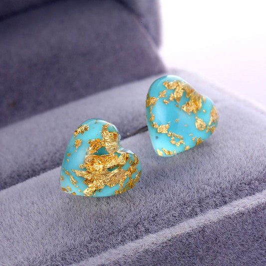 Sparkling Heart Earrings