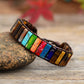Spirituelles 7-Chakra-Röhrenarmband 
